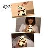 Color Changing Touch Light Silicone Panda LED Night Light, Rechargeable Cartoon Bedside Lamp with 7 Festive Holiday Present Colors, Soft Desk for Kids
