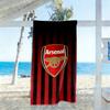 Arsenal Beach Towel Quick-Dry Soft Microfiber Comfortable Lightweight Perfect for Traveling Yoga Camping and Swimming