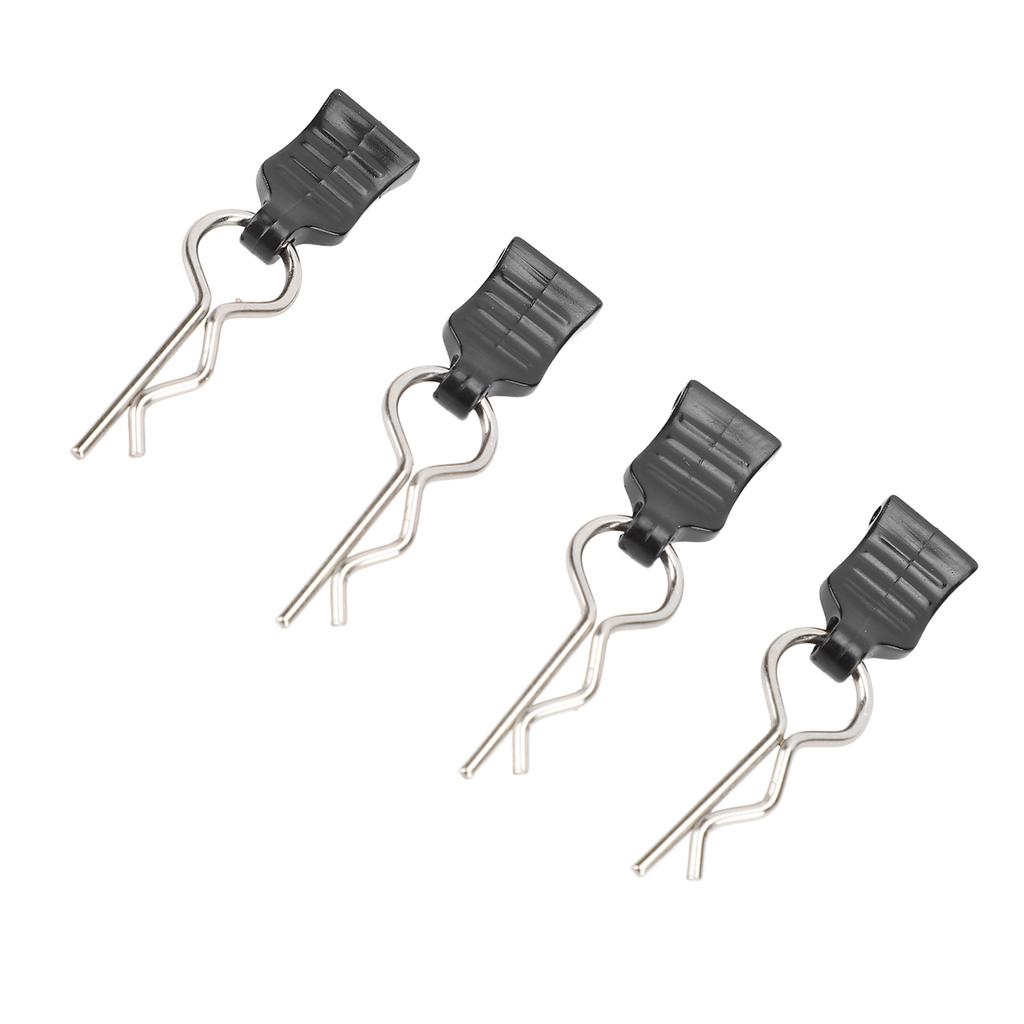 RC Car Body Clip Pin with Pull Tabs Easy to Install RC Car Shell Clip R Pin for 124008 124010 124006 144016 144018