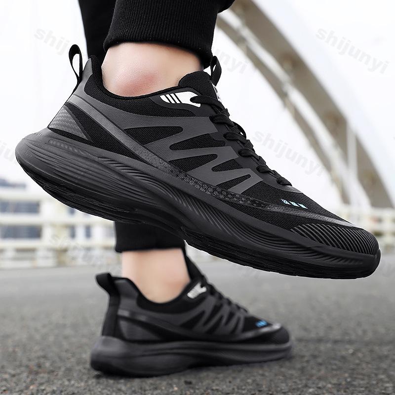 Men Leisure Sports Shoes 2025 Fashion Breathable Mesh Running Shoes Lightweight Outdoor Casual Sneakers Non-Slip Walking Shoes