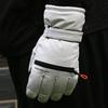 1 Pair Outdoor Skiing Gloves Men Women Non-slip Waterproof Windproof Touchscreen Fleece-Lined Thermal Gloves Winter Warm Thick Cycling Gloves