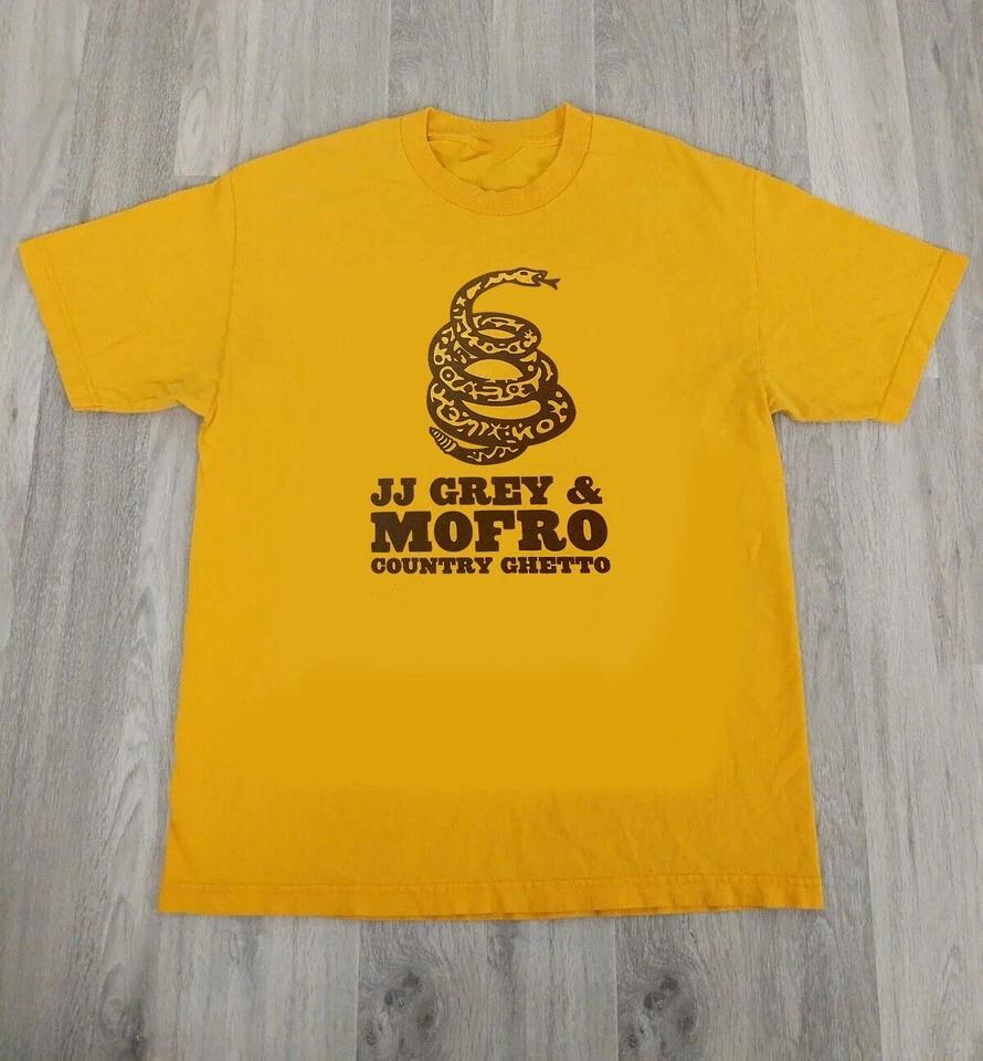 

Jj Grey & Mofro Country Ghetto Gold Unisex 100% Cotton T-shirt UU543 2XL