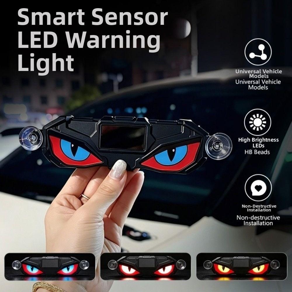 Creative Car Demon Eye Light Suction Cup Installation LED Atmosphere Light Universal