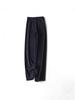 Women's High-Waist Wool Tweed Trousers - Versatile, Thick, Anti-Wrinkle, Drape, Straight Fit for Autumn/Winter