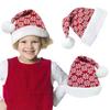 Snowflake Santa Claus Hat Merry Christmas Decoration Knitted Beanie Hat Christmas Hat  Adult