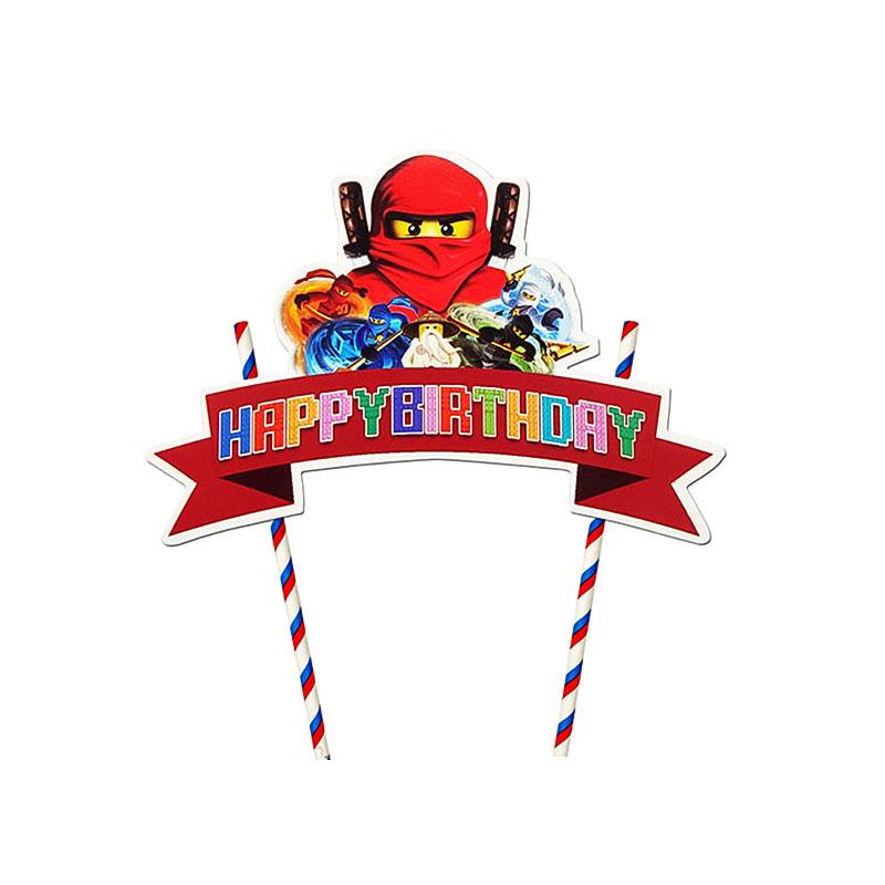 NINJAGO Phantom Ninja Cake Topper for Kids' Birthday Party