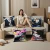 Shutline Cool Jake And ShinU Pillow Covers Cartoon Sofa Decorative Home Doublesided Printing Short Plush Cute Cushion Cover
