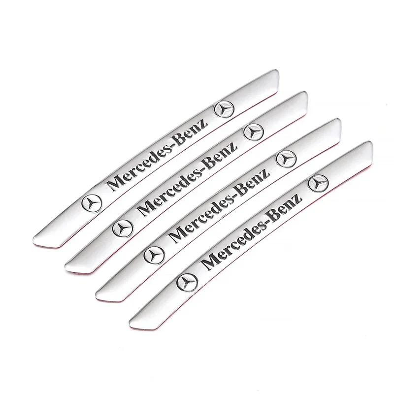 GLC GLB 4pcs AMG Emblem Car Wheel Sticker Rims Cover Decal Accessories For Mercedes Benz Brabus Smart Maybach W204 GLC CLA W20