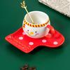 Christmas Ceramic Cup Snowman Shape Cup High Value Mug Coffee Cup