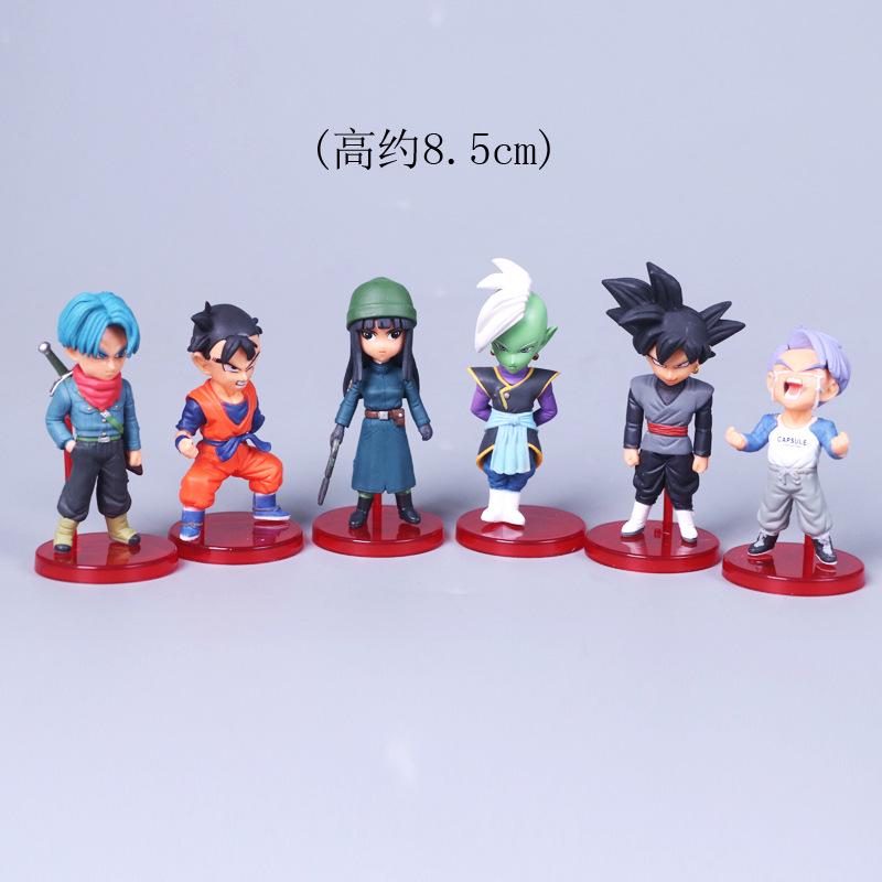 Dragon Ball Z Super Saiyan Son Goku Anime Figure Son Gohan Vegeta Broly Piccolo Majin Buu Set Action Figurine Model Gifts Toy