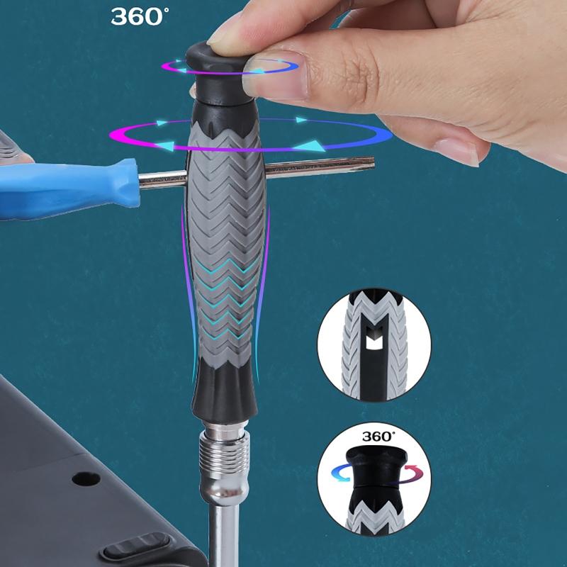 126 In 1 Precision Screwdriver Set 120pcs CRV Strong Magnetic Bits Screwdrivers for Repair Phone Watch Computer Screwdriver Kit
