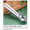 2Pcs Lightweight Ice Cream Dessert Spoon Creative Fruit Ball Spoon Ice Cream Scoop  Kitchen Supplies