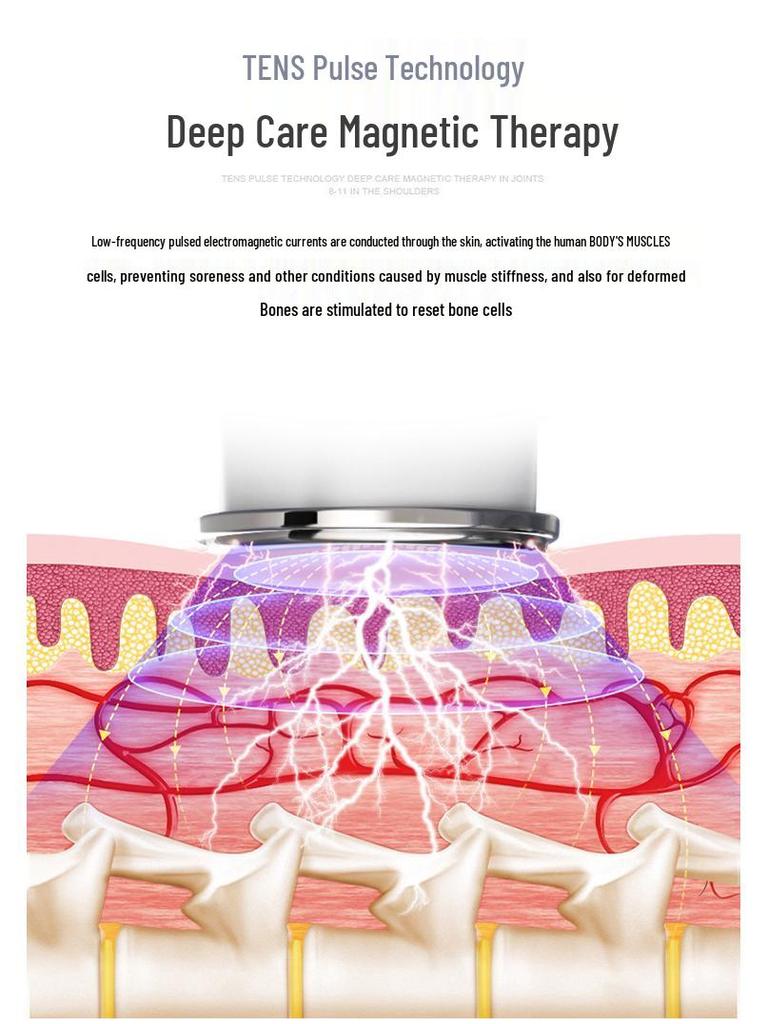 Smart Cervical Pulse Massager: Multi-Therapy Neck Protection & Rechargeable Device