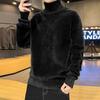 Unisex Thick Warm High Neck Long Sleeve Winter Sweater