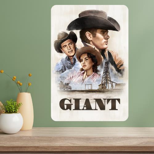 

Giant Classic Movie Metal Poster Sign 20x30cm（7.8x11.8inch）