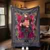 1pc Harry Potter Cat Throne Outdoor Flannel Throw Blanket All Season Soft Warmth,Home Decor 1031183