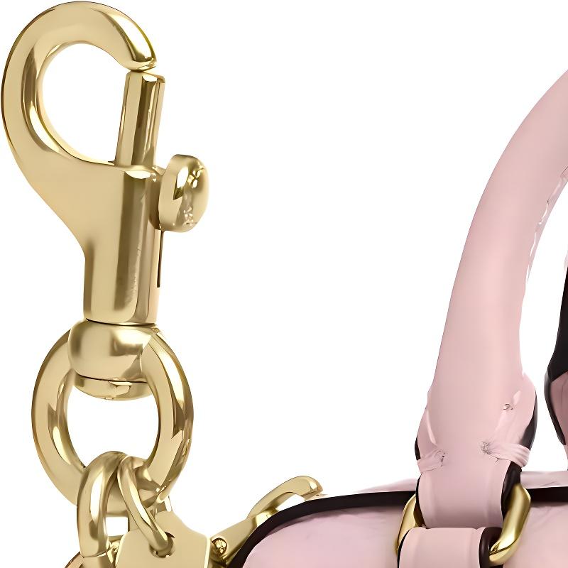 New COACH Rowan Leather Bag Accessory Mini Women's Pink CX068-IMPO
