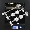 16pcs 8x200mm Rod Linear Motion Guide Rod SC8UU Block Flexible Shaft Coupling  For DIY CNC Machine