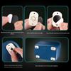 Universal Punch-Free Adhesive Small Wheel Pulley for Storage Boxes