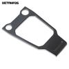 For Volkswagen VW T-Roc TROC 2018-  2024 2025 Carbon Fiber Center Console Gear Shift Box Cover Trim Interior Accessories