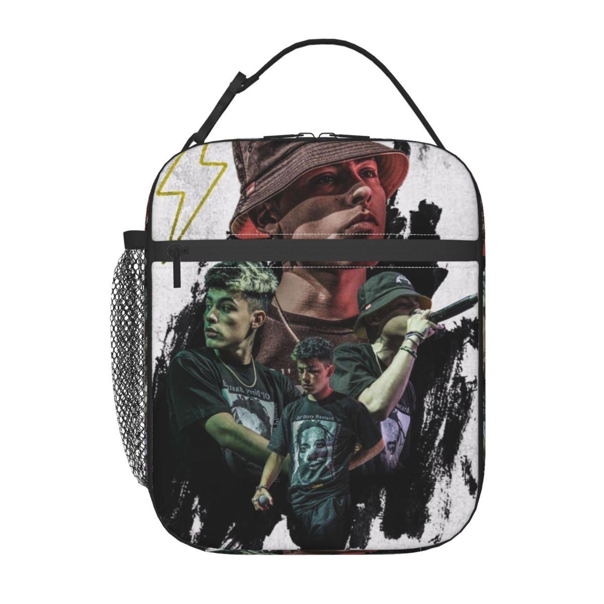 Sac à lunch isotherme Hip Hop Rapper Trueno amusant pour femmes, glacière de bureau, boîte alimentaire thermique, sac fourre-tout, conteneur de boîtes à lunch étanche One Size