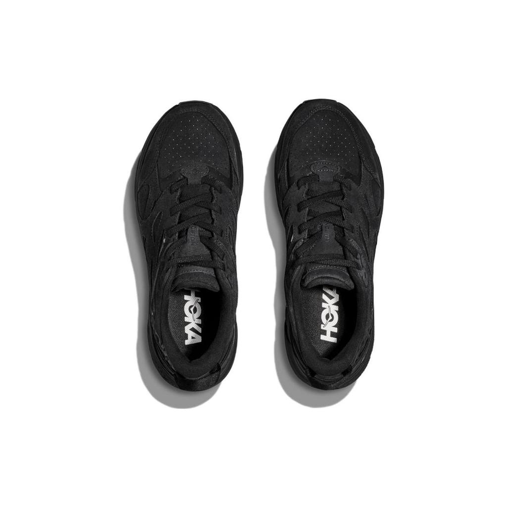 Pantofi sport unisex HOKA Clifton L Suede Negru Triplu 1122571-BBLC