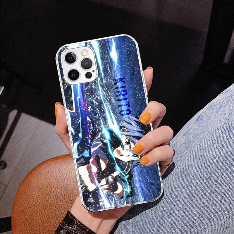 Sword Art Online Kirito Phone Case For iPhone 13 12 Mini 11 Pro Max XS XR X SE 7 8 Plus 5S 5 6S 6 Gift Print Cover Fundas