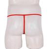 Men's Soft Velvet Red Santa Claus Briefs Underwear Christmas Cosplay Costumes