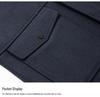 Men's Double-Layer Collar Wool Coat - Autumn/Winter European Size Business Outerwear