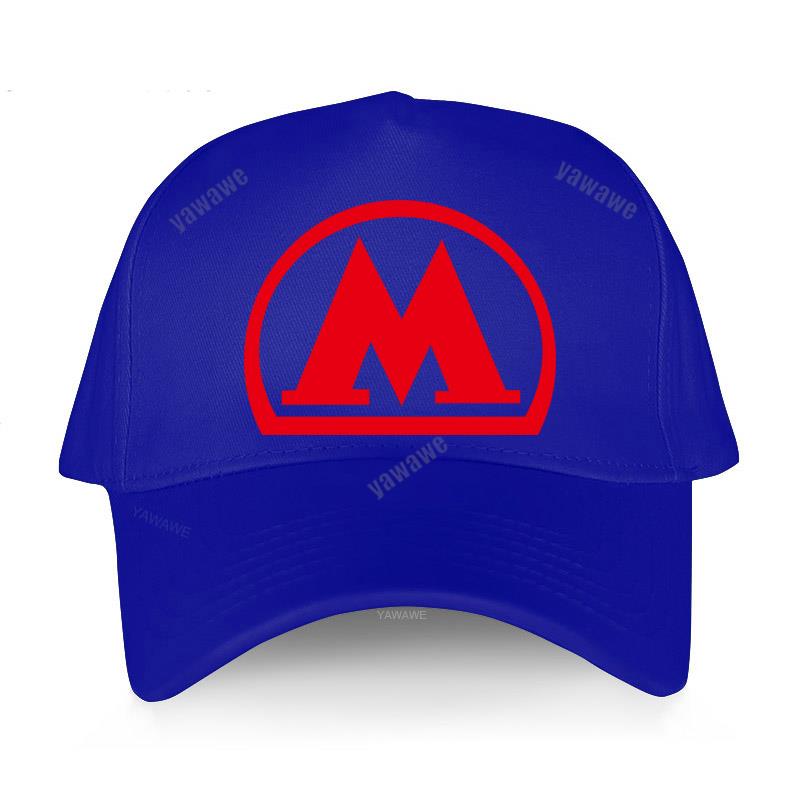 Women Caps cotton Funny Design golf hat Adult Adjustable Moscow Metro logo Men's yawawe many color baseball cap unisex hats