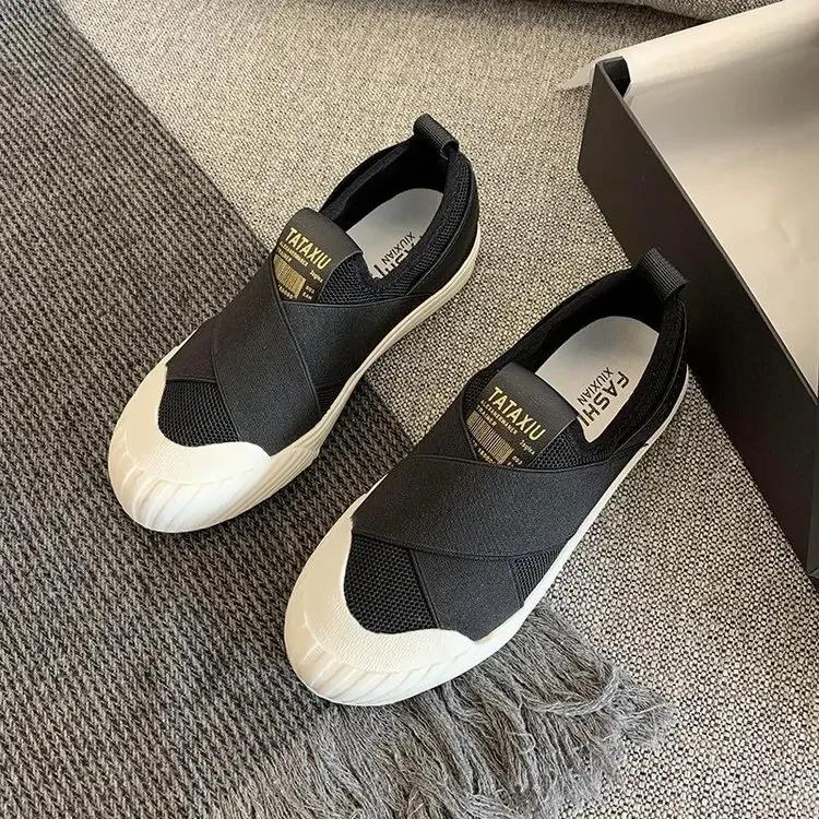 

New Shell-toe White Sneakers Flat Loafers Sports Woman Alexander Mcqueen Sneakers Zapatos Mujer Zapatillas De Deporte 35