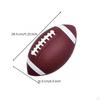 PU Sportausrüstung Strapazierfähig American Football Anti-Rutsch Sport für Erwachsene, Spiel, Verein Leicht