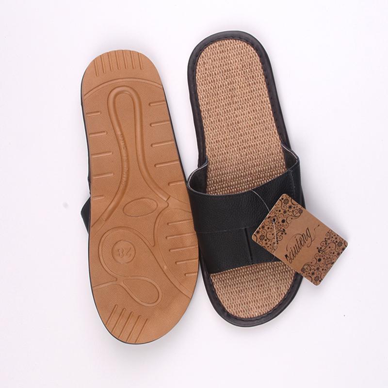 Sandale Casual Bărbați Brand Faimos Noi 2024 Papuci de Vară din Piele și In Piele Pantofi de Vară Șlapi Livrare Rapidă