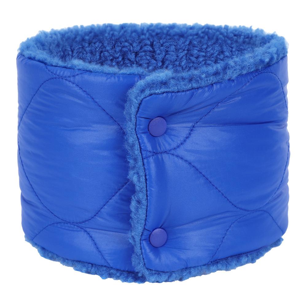 Winter Thickened Warm Down Women's Neck Protection Lamb Fleece Bib