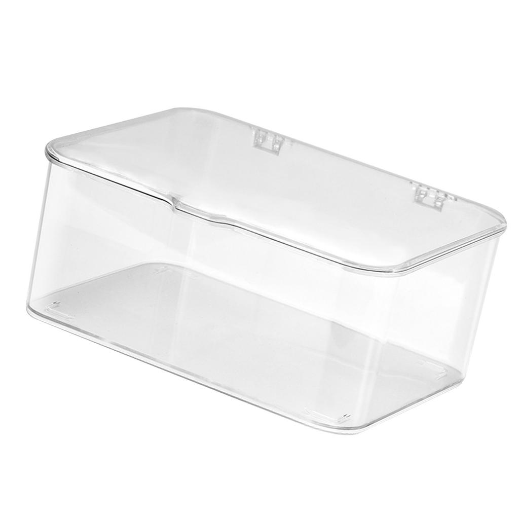 Desk Storage Box Plastic Large Capacity Dustproof Multi Functional Phone Case Storage Holder with