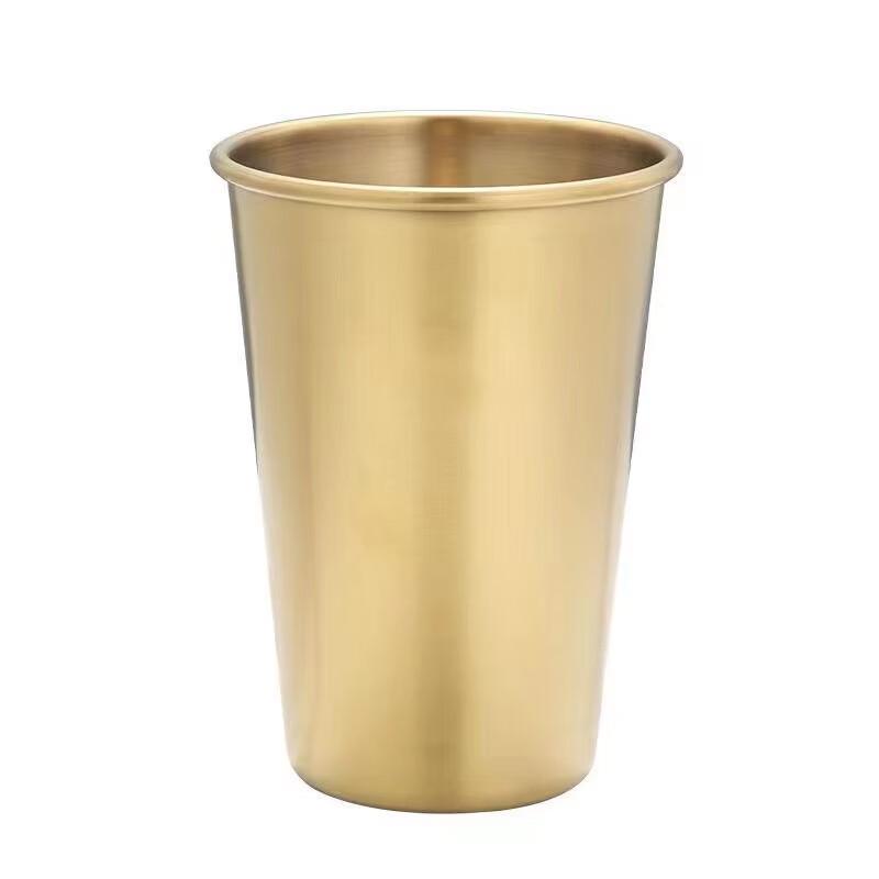 Industrial Style Stainless Steel Portable Tumbler