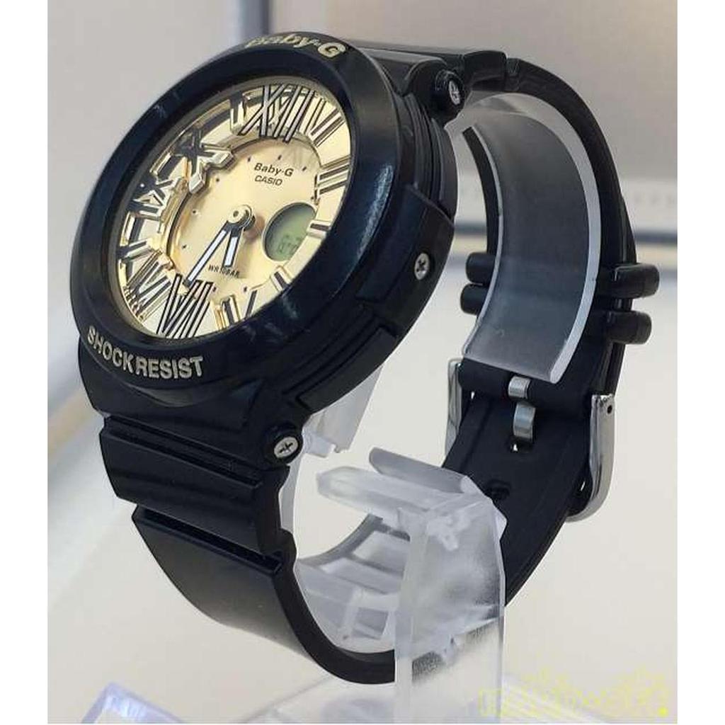 Used CASIO BGA-160 BABY-G Neon Dial