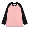 Female Loose Long Sleeve Tees Women's Autumn Winter Fashion O Neck T-Shirt Patchwork Casual Tops Men's Clothing