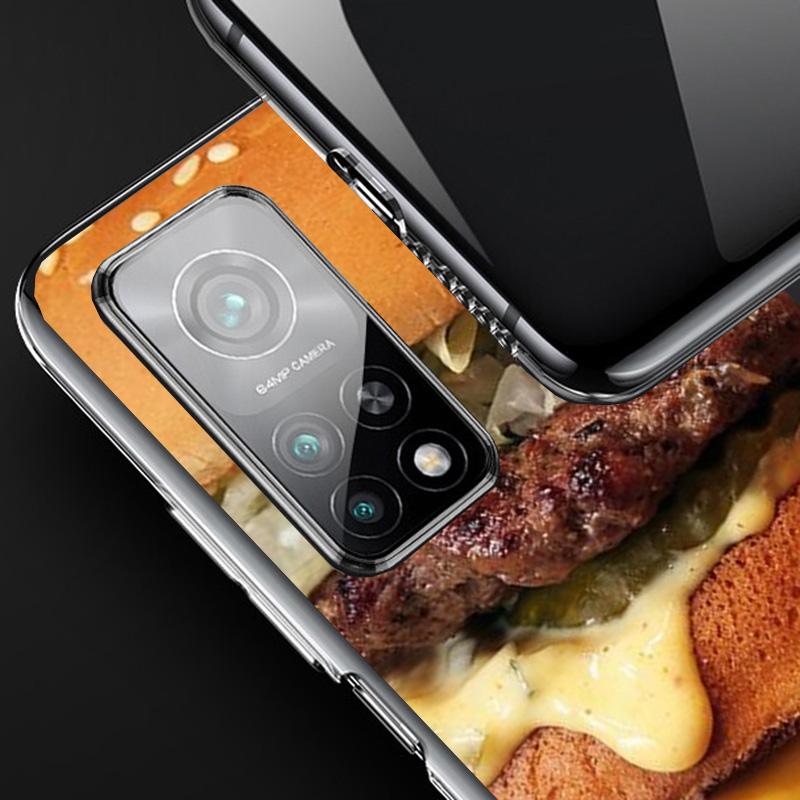 Food Fries Beer Cheese Sushi Cookie Phone Case For Xiaomi Redmi Note 15 14 13 12S 12 11 Pro Plus 14S 11S 11E 10 10S 11T 5G Perso