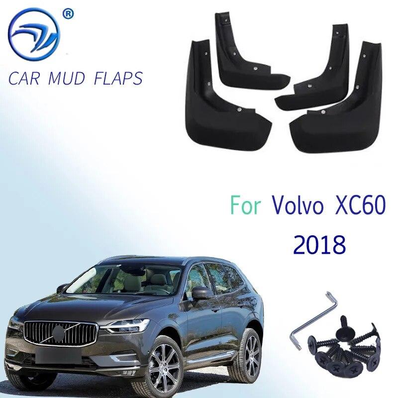 Set clapete de noroi auto pentru Volvo C30 S40 S60 S80 XC40 XC60 XC90 V40 V60 Apărătoare de noroi Apărătoare de noroi Apărătoare de noroi stil pentru aripi 2018