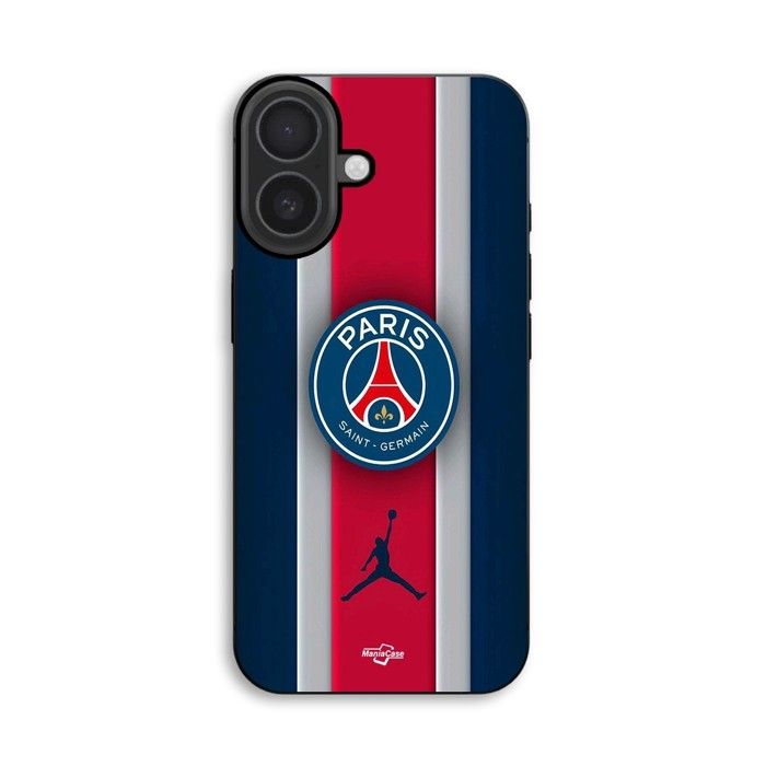 Hülle Für iPhone 18 PSG Jordan bunt Maniacase schwarz