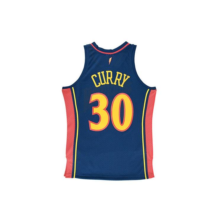 Mitchell & Ness NBA Golden State Warriors Swingman Jersey 'Stephen Curry Road 2009-10' Men's 353J-310-FGYSCU