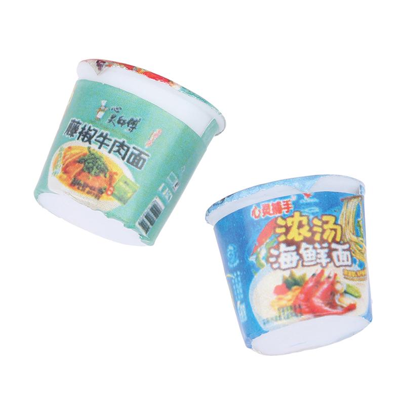 5Pcs 1/12 Dollhouse Miniature Instant Noodles Dollhouse Kitchen Pretend Food Toy