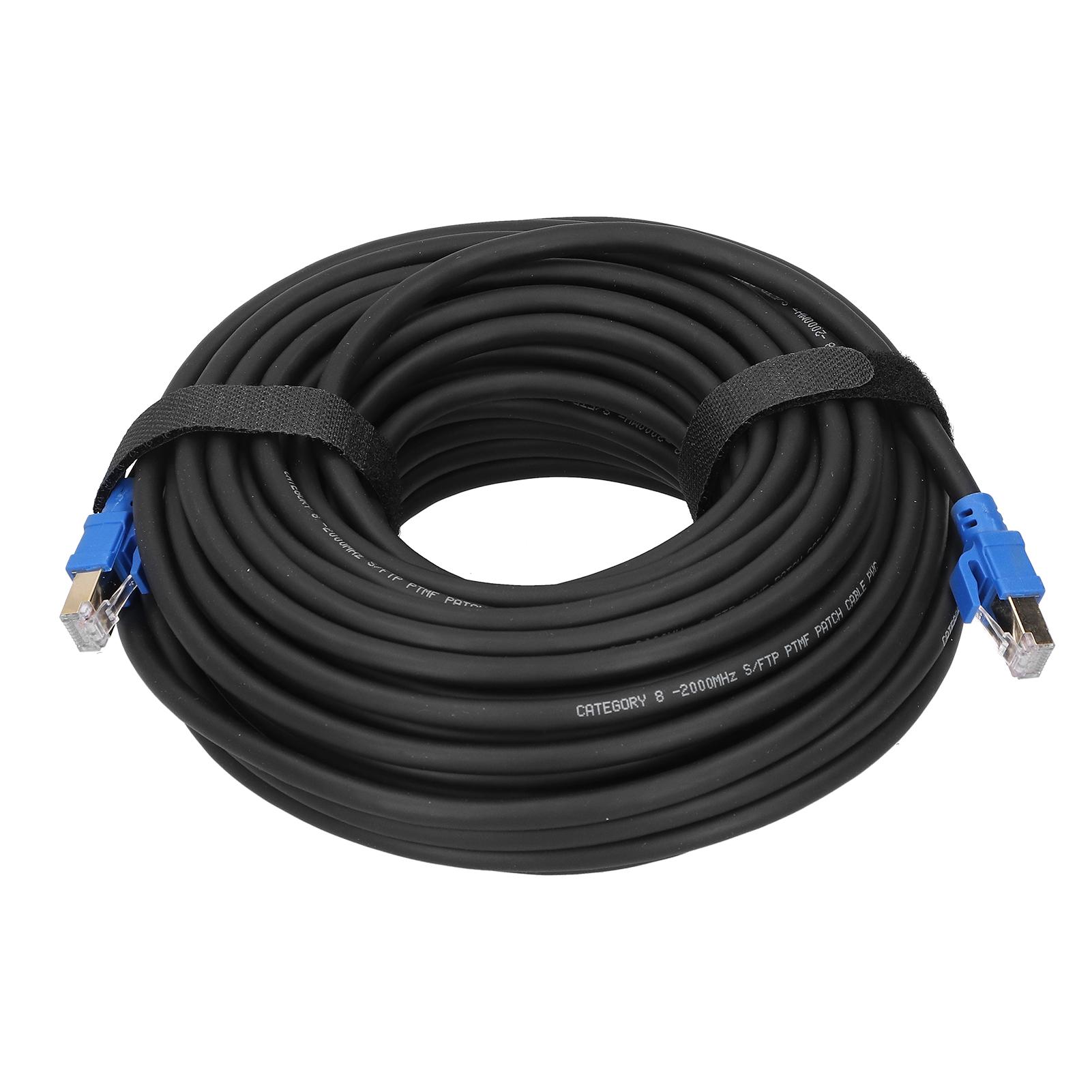 

40 Гбіт/с 2000 МГц Кабель Ethernet Cat8 Позолочений провідник RJ45 LAN-дроти для хабів, маршрутизаторів, мереж 20m