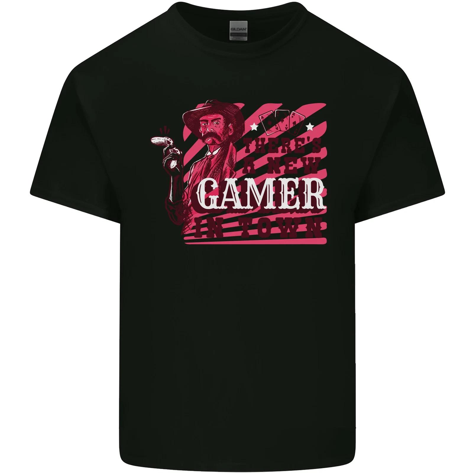 Theres a New Gamer in Town Gaming Kids T-Shirt Childrens 3XL