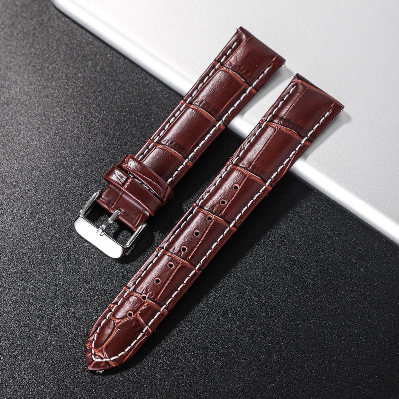 18mm 20mm 22mmLeather Watch Strap for Rolex for Seiko for Omega Replacement Bracelet Quick Release Universal Watchband Accessory