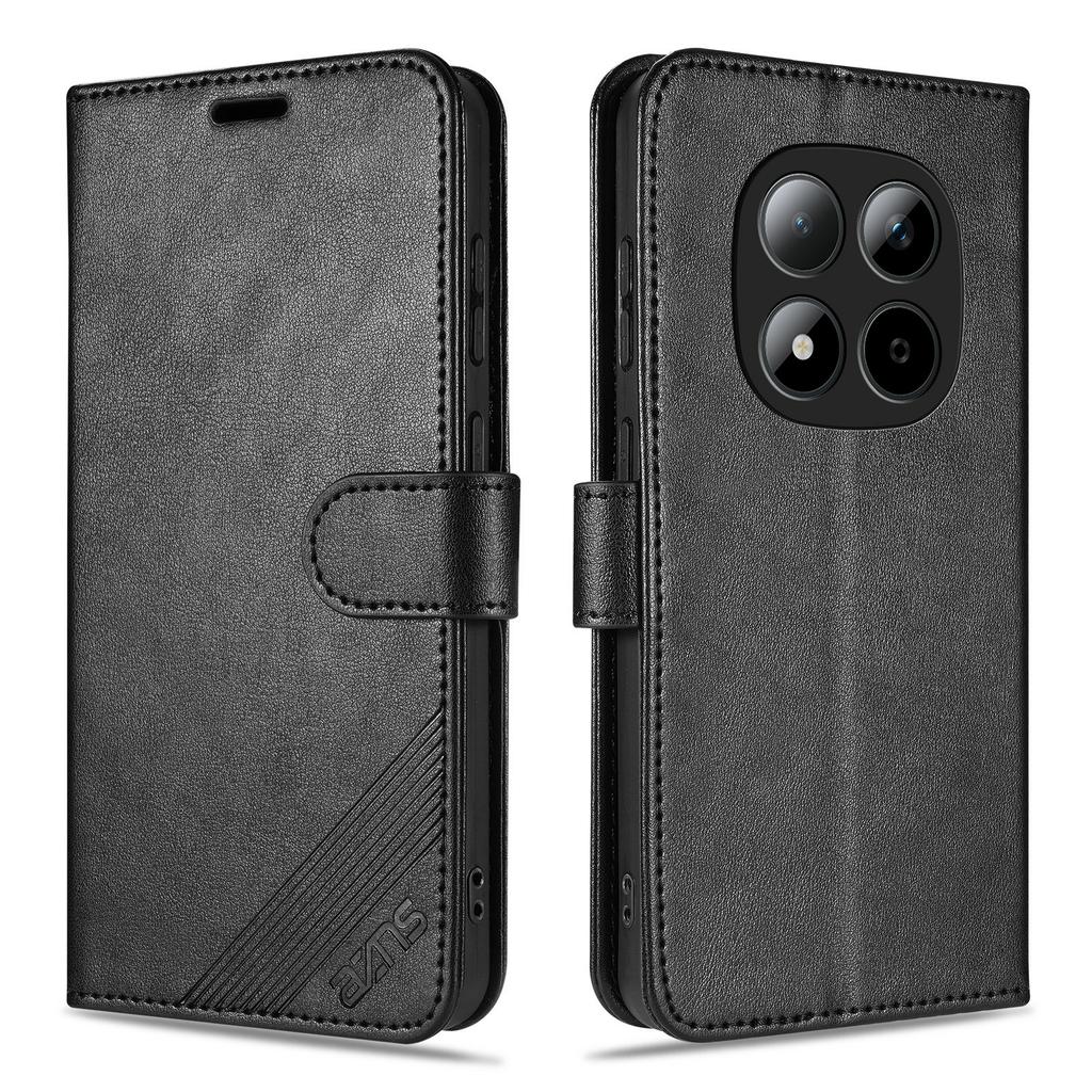 AZNS für Xiaomi Redmi Note 15 Pro 5G (Global) Hülle Kratzfest PU-Leder Ständer Brieftasche Handyhülle