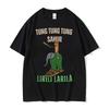 Tralalero Tralala Funny Shark Meme T Shirts Gifts Unisex Women Fashion Trend High Street Tshirt Cotton ONeck Short Sleeve T Shirt