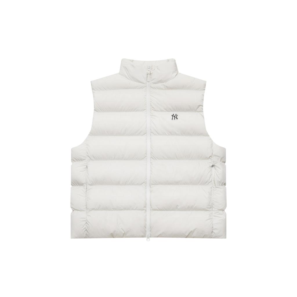 New MLB Down Jacket Cropped Unisex White 3ADVB0336-50CRS