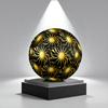 1pc Golden Burst Size 5 Soccer Ball Professional Match Training Football Indoor &Outdoor Sports Ball Lightweight Durable C6512